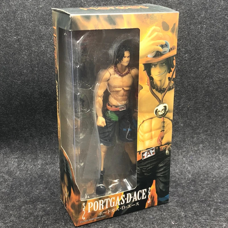 Anime One Piece 18cm BJD Joints Moveable Luffy Zoro Ace PVC Action Figure Collection Model Toys
