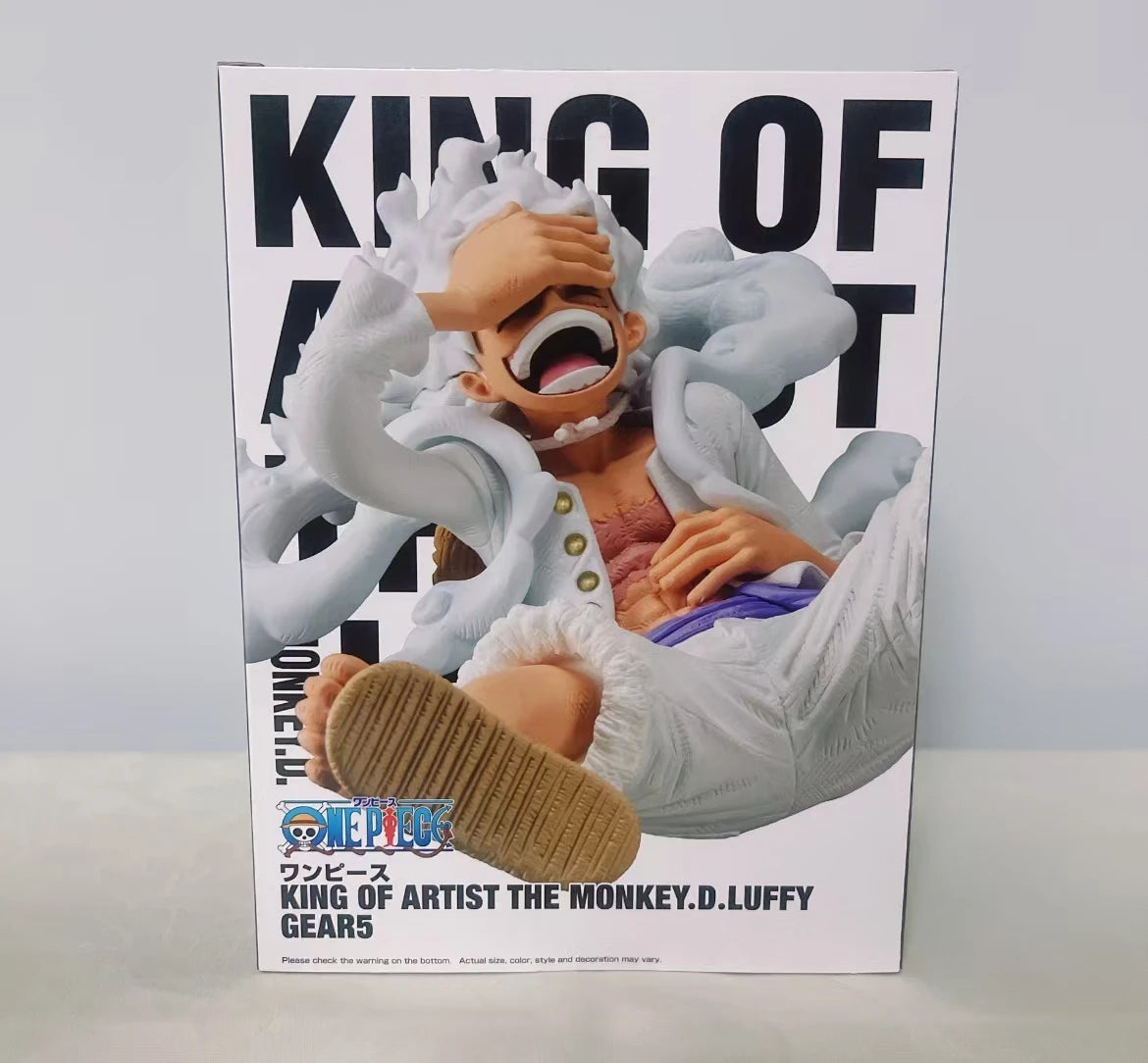 In Stock Original Bandai One Piece Banpresto Koa Artist Luffy King Gear 5 Anime Figures Model Toy Decoration Gift Ornament