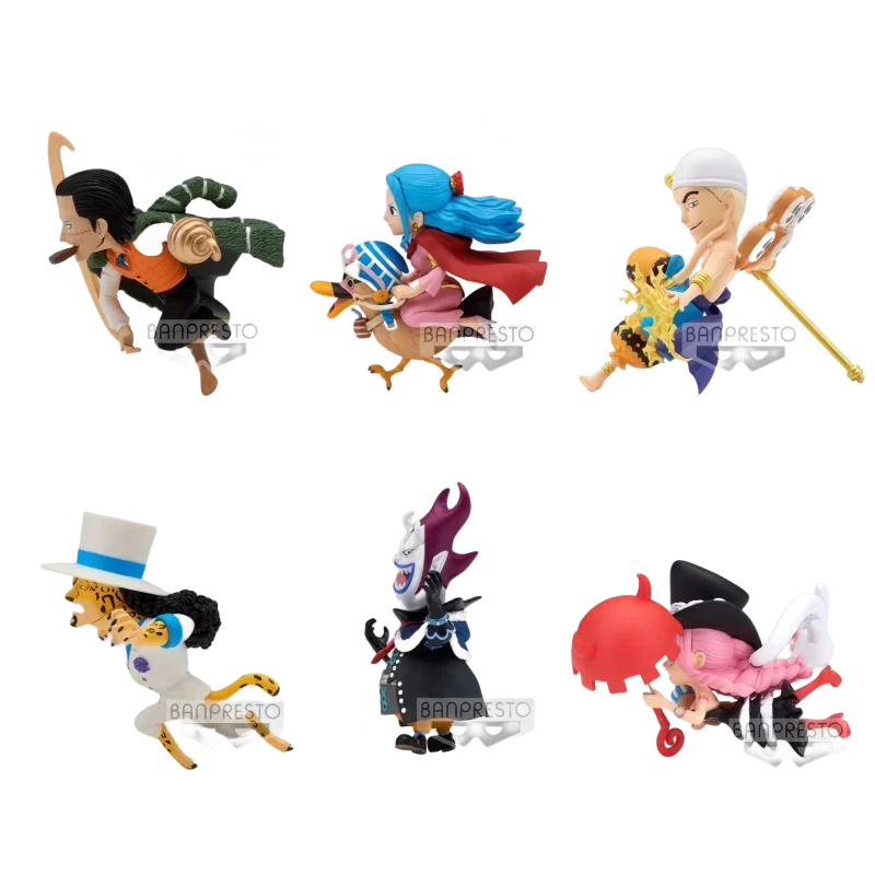 Genuine Bandai ONE PIECE WCF WT100 VOL6 Vivi Enel Anime Action Figures Model Figure Toys Collectible Gift for Toys Hobbies Kids