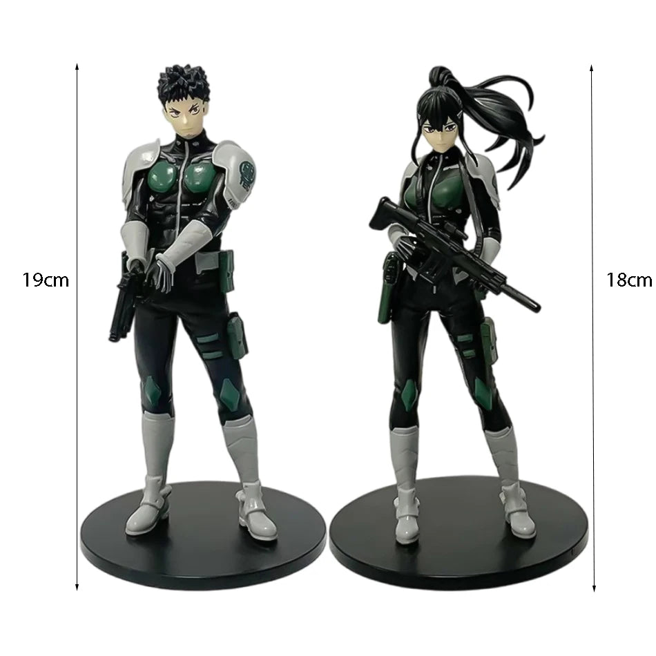18-19cm Anime Figurine Kaiju No. 8 Yamiwina Hibino Kafka Action Model Pvc Toy Collection Desktop Accessories Gift