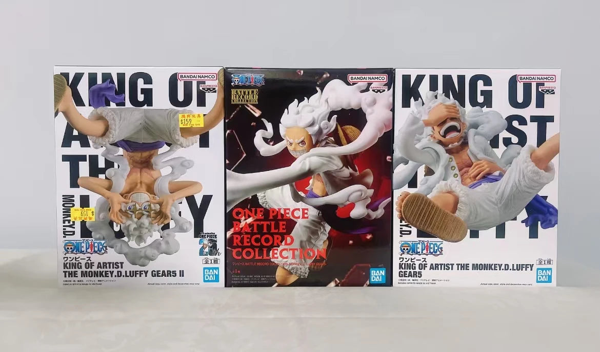 In Stock Original Bandai One Piece Banpresto Koa Artist Luffy King Gear 5 Anime Figures Model Toy Decoration Gift Ornament