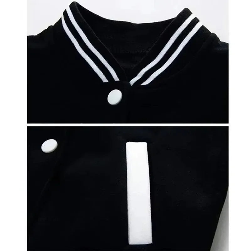 2025 Kaiju No.8 Season 2 Baseball Uniform Hoodie Jacket Unisex Harajuku Sweatshirt Fan Gift