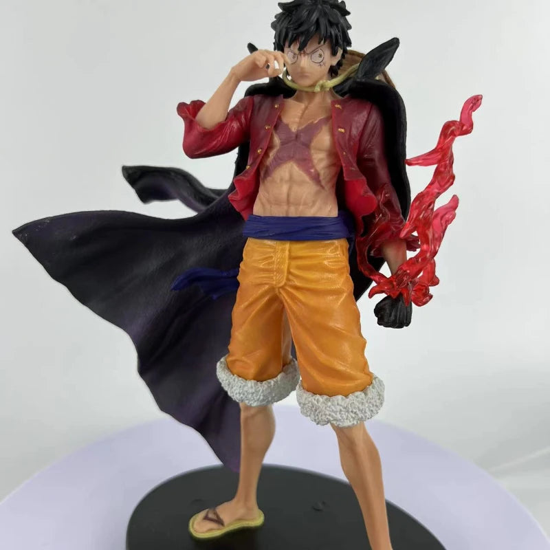 Bandai One Piece 17Cm Figures Monkey D Luffy Sun God Nika Action Figurine Luffy Figure PVC Model Doll Collection Toy Gift Kids
