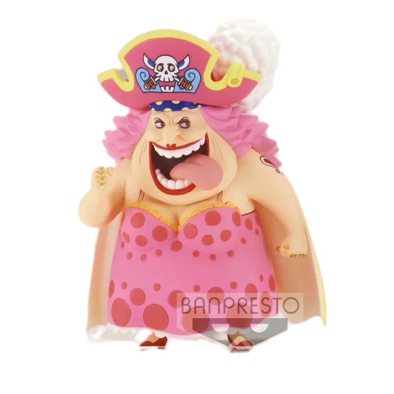 Genuine Bandai ONE PIECE WCF WT100 VOL9 Charlotte Linlin Reiju Anime Action Figures Model Figure Toys Gift for Toys Hobbies Kids