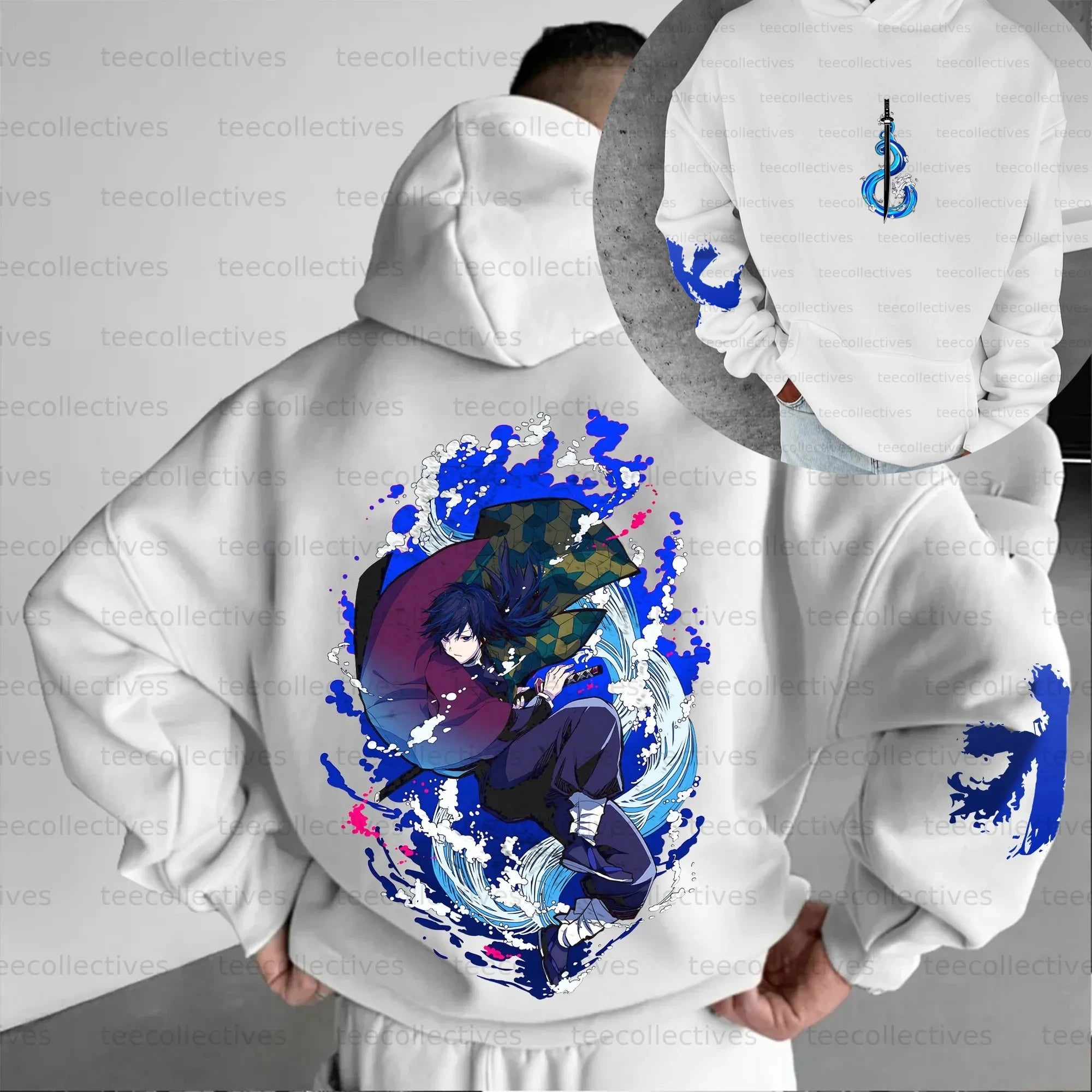 Demon Slayer Parent-child Clothing Autumn Winter Japanese Hot-blooded Anime Classic Characters Comfortable Hoodie Men's Women's