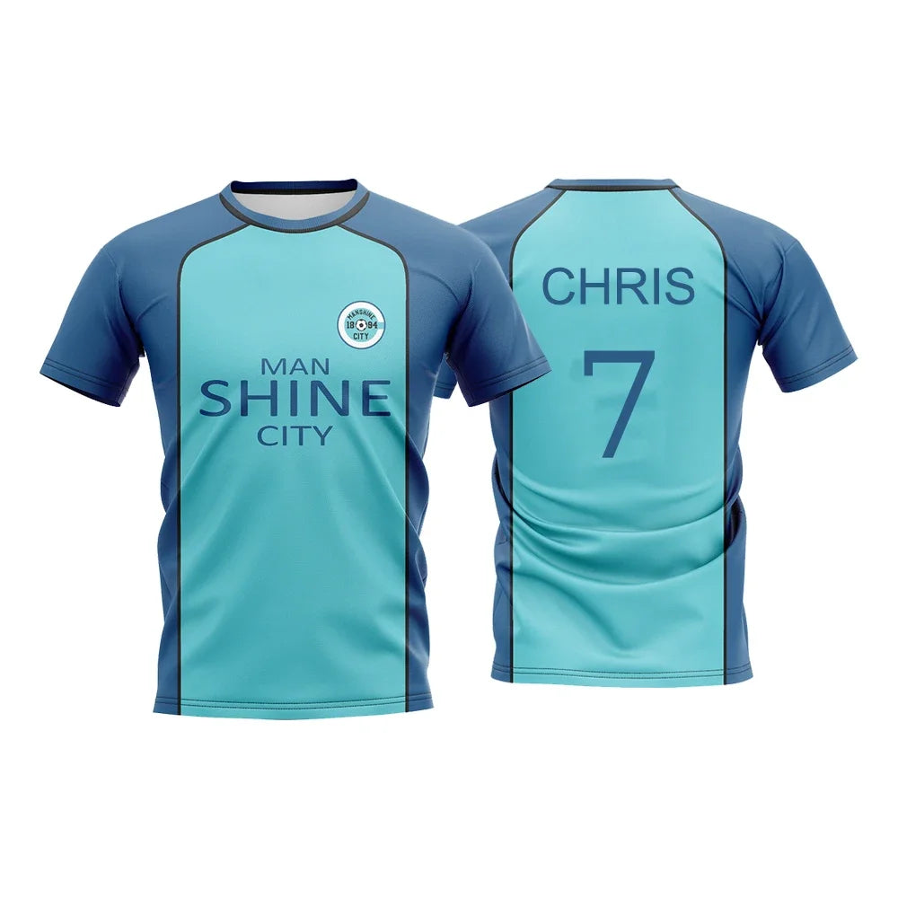 Blue Lock NAGI Man Shine City Jersey Japanese Anime Cosplay Football Uniform Breathable Sweatshirt Hyoma Chigiri Tops Unisex