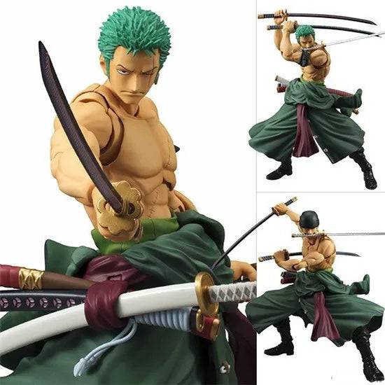 Anime One Piece BJD Roronoa Zoro Joints Moveable PVC Action Figure Collection Model Toys