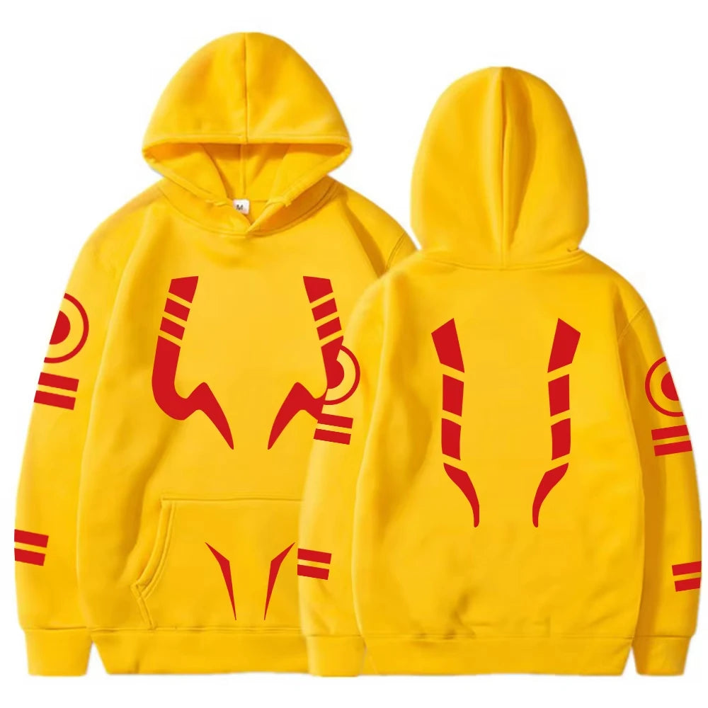 Men's Tops Anime Jujutsu Kaisen Ryomen Sukuna Printed Hooded Women Hoodies Plus Size Pullover Harajuku Autumn Winter Sweatshirt