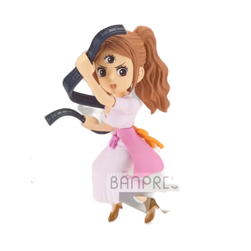 Genuine Bandai ONE PIECE WCF WT100 VOL9 Charlotte Linlin Reiju Anime Action Figures Model Figure Toys Gift for Toys Hobbies Kids