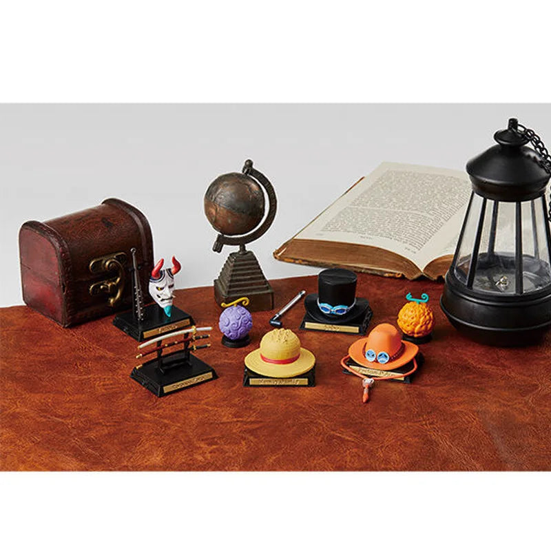 Bandai One Piece Figure Props Ace Yamato Luffy Sabo ZoroBuggy Law Nami Perona Chopper Uta Shanks Belongings Model Collection Toy