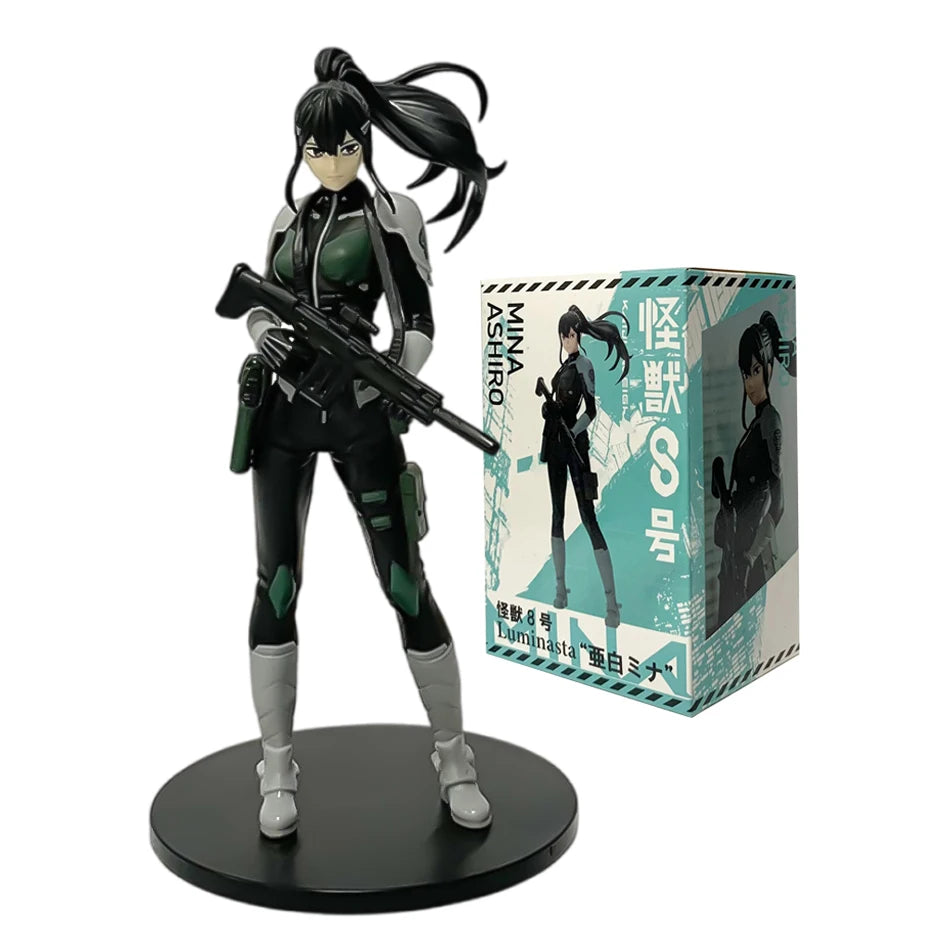 18-19cm Anime Figurine Kaiju No. 8 Yamiwina Hibino Kafka Action Model Pvc Toy Collection Desktop Accessories Gift