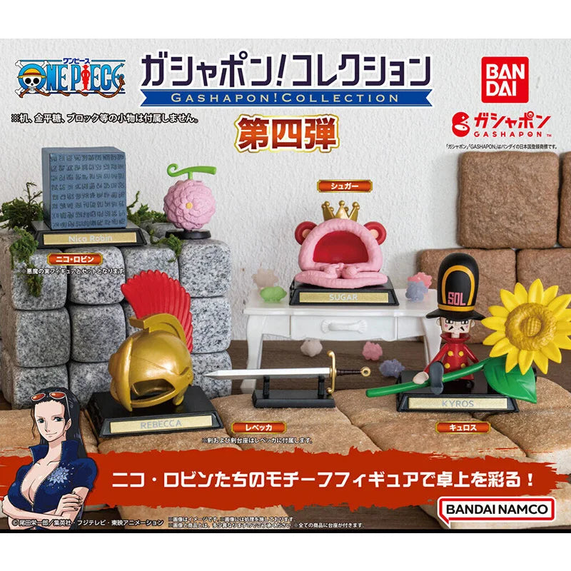 Bandai One Piece Figure Props Ace Yamato Luffy Sabo ZoroBuggy Law Nami Perona Chopper Uta Shanks Belongings Model Collection Toy