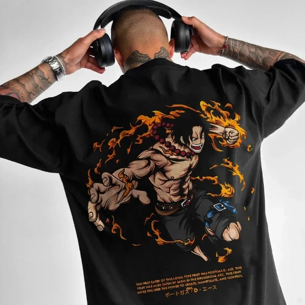 One Piece Classic Comic T-Shirt - Anime Couples Tee