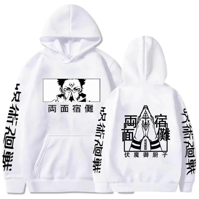 Jujutsu Kaisen Yuji Itadori Hoodie - Harajuku Streetwear