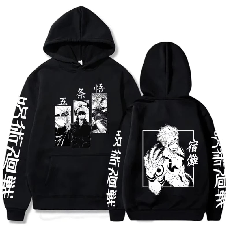 Jujutsu Kaisen Yuji Itadori Hoodie - Harajuku Streetwear