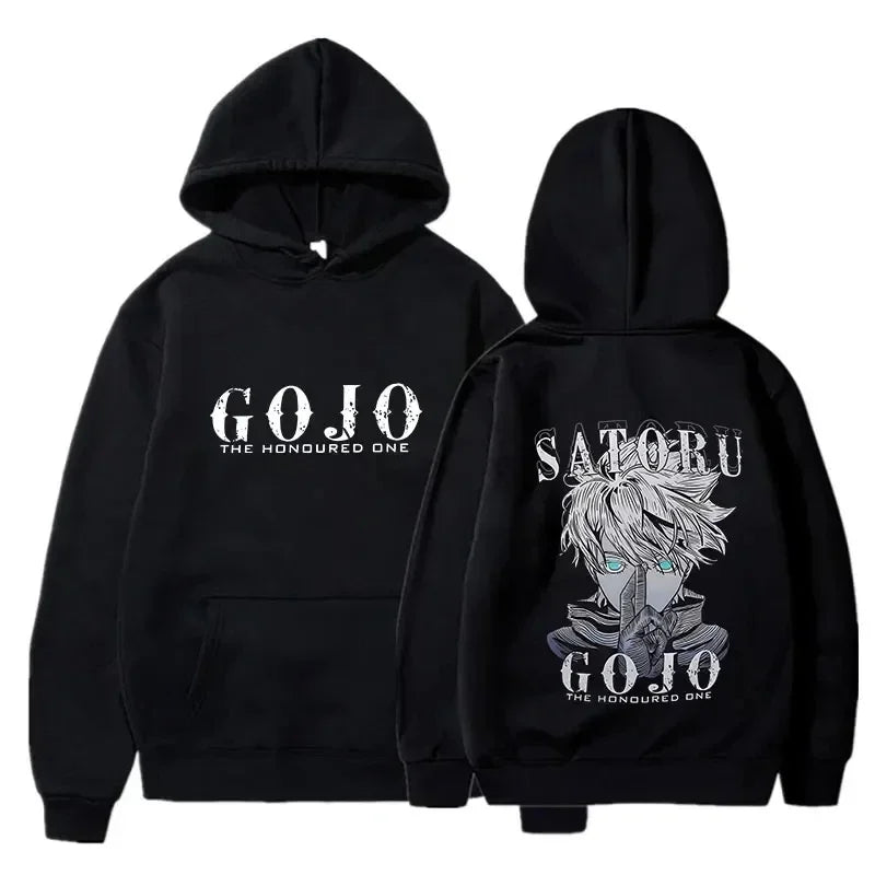 Jujutsu Kaisen Graphics Hoodie - Harajuku Sport Pullover
