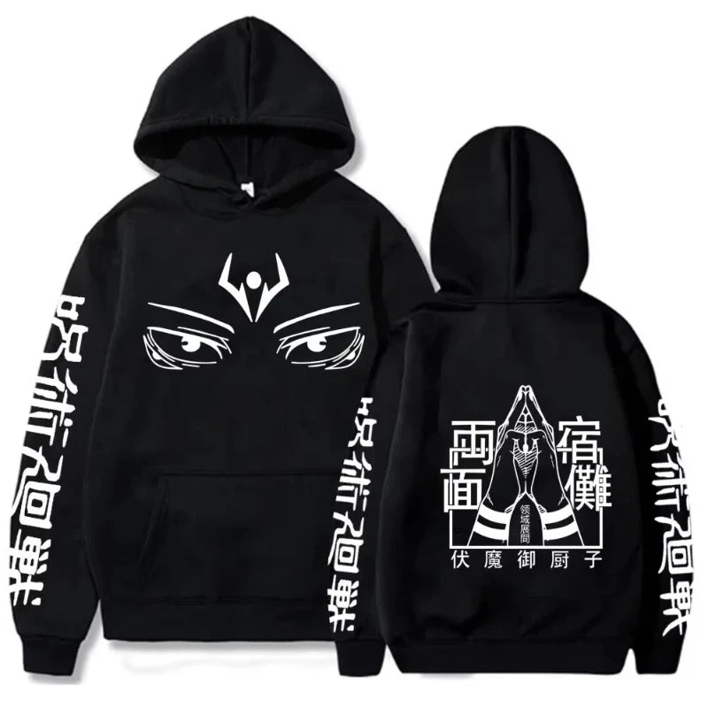 Jujutsu Kaisen Yuji Itadori Hoodie - Harajuku Streetwear