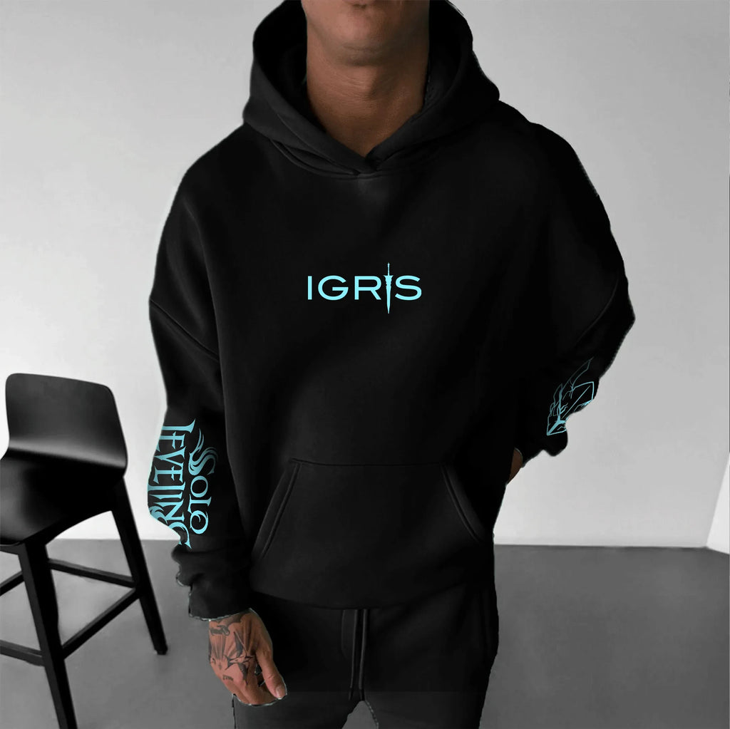 Solo Leveling Hoodie - Classic Character Parent-Child Anime