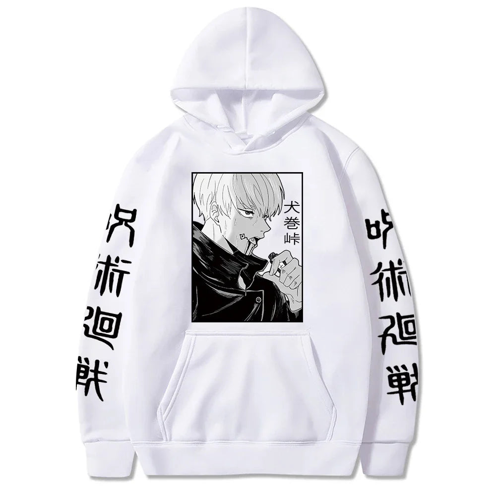 Jujutsu Kaisen Inumaki Toge Hoodie - Manga Fleece Pullover
