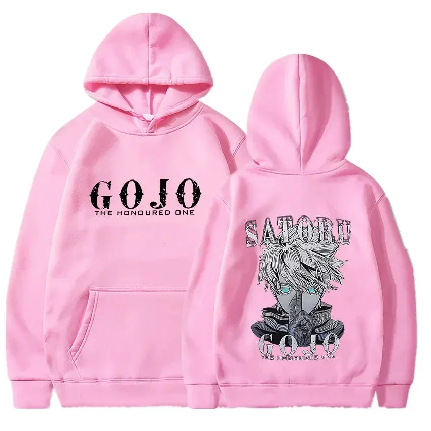 Jujutsu Kaisen Graphics Hoodie - Harajuku Sport Pullover