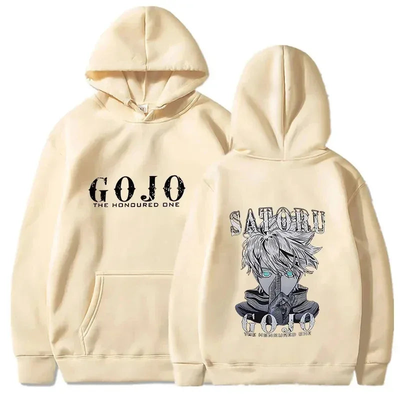 Jujutsu Kaisen Graphics Hoodie - Harajuku Sport Pullover