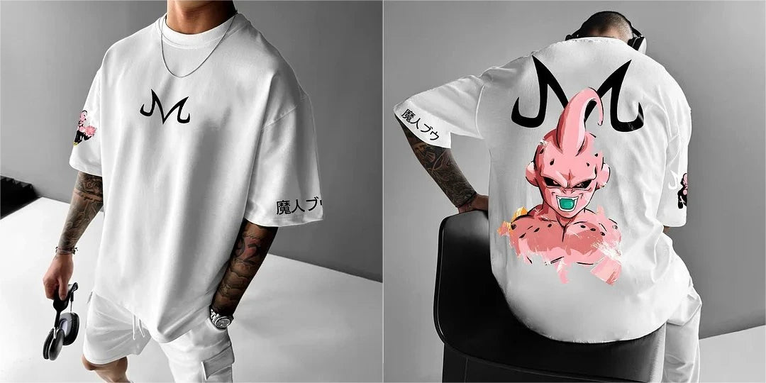 Dragon Ball Majin Buu Hoodie - Harajuku Streetwear