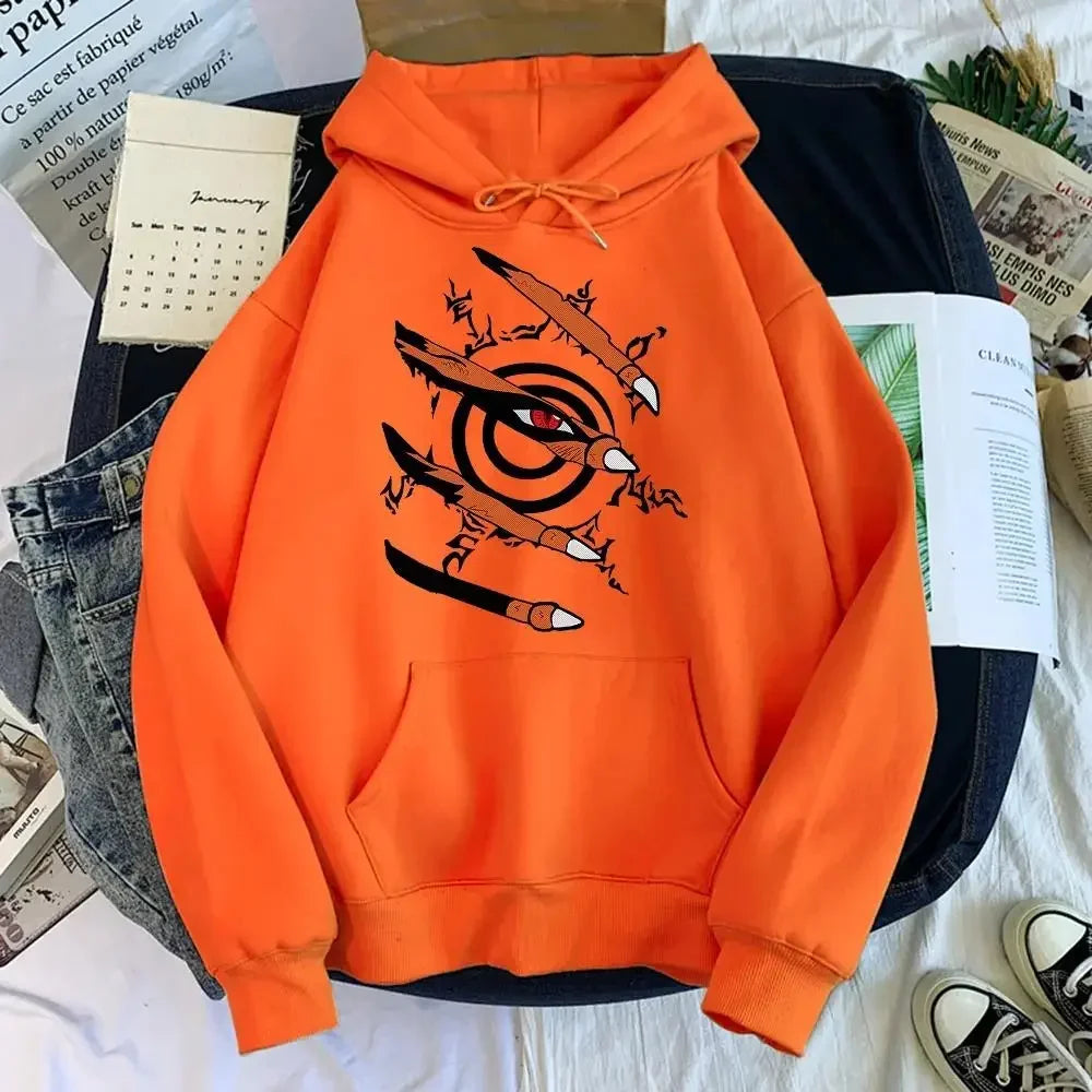 Naruto Anime Manga Hoodie - Unisex Pullover Sweatshirt