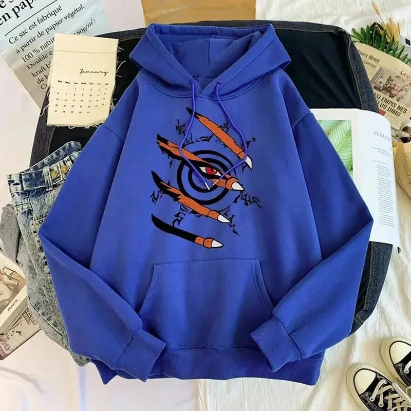 Naruto Anime Manga Hoodie - Unisex Pullover Sweatshirt