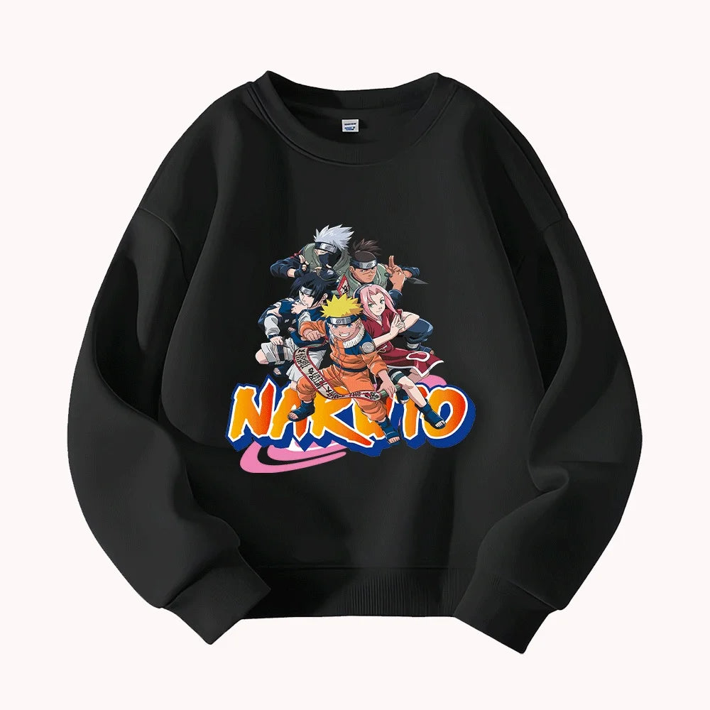 Naruto Team 7 Kids Hoodie - Uzumaki Sasuke Sakura Kakashi