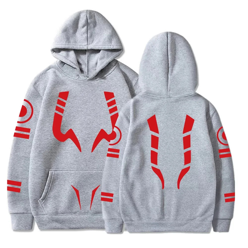 Men's Tops Anime Jujutsu Kaisen Ryomen Sukuna Printed Hooded Women Hoodies Plus Size Pullover Harajuku Autumn Winter Sweatshirt