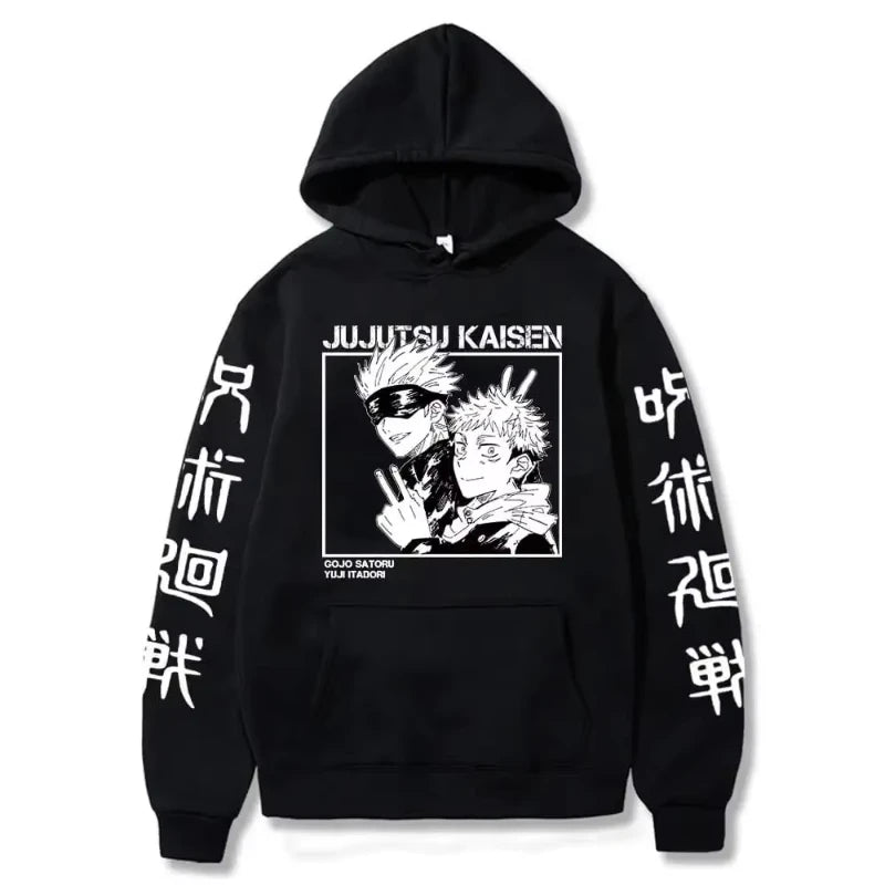 Jujutsu Kaisen Yuji Itadori Hoodie - Harajuku Streetwear