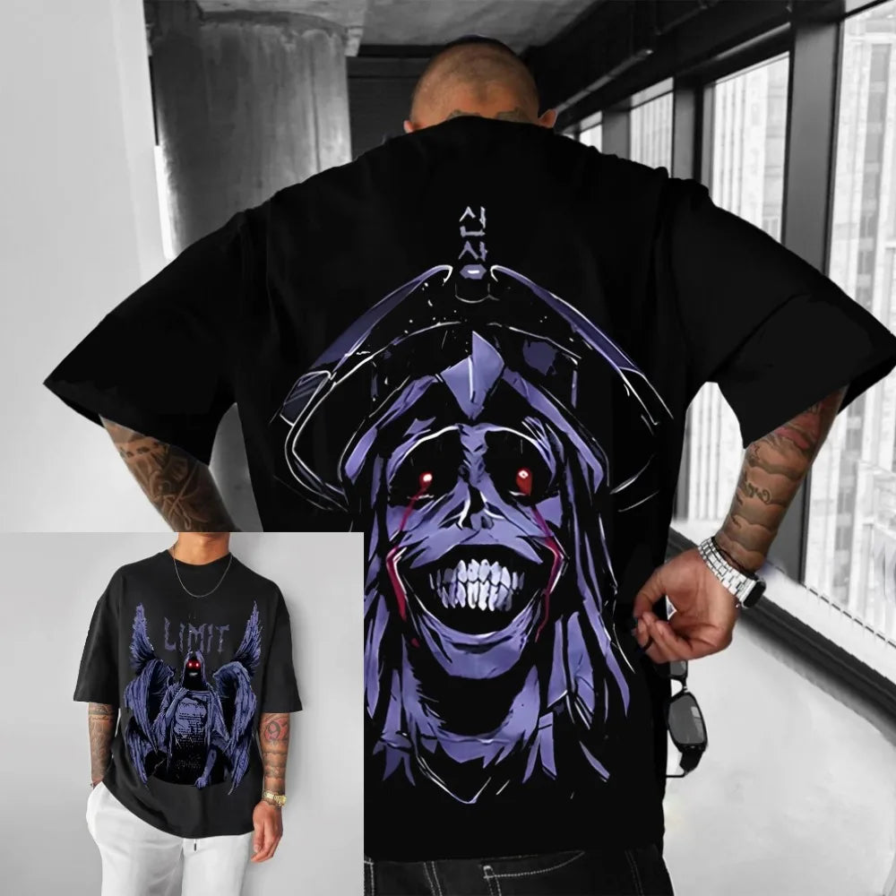 Solo Leveling Arise Oversized T-Shirt - Y2K Cotton Tee