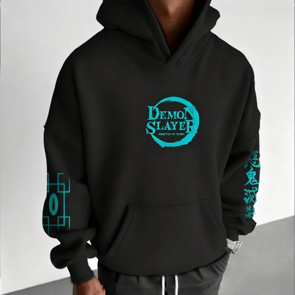Demon Slayer Muichiro Tokito Hoodie - Plus Size Fleece Jacket