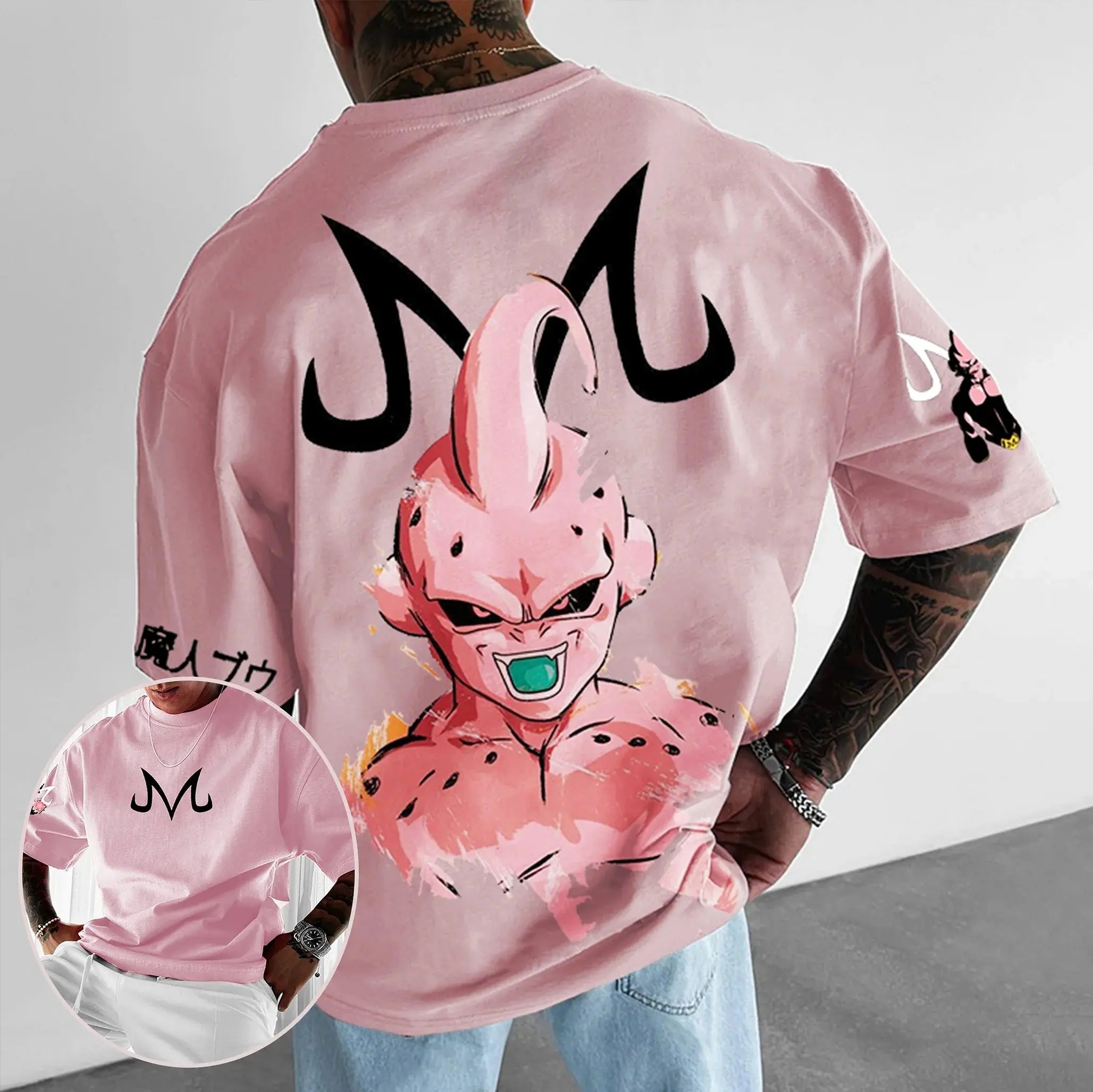 Dragon Ball Majin Buu Hoodie - Harajuku Streetwear