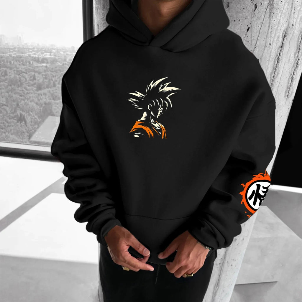 Dragon Ball Loose Hoodie - Anime Autumn Winter Sweater