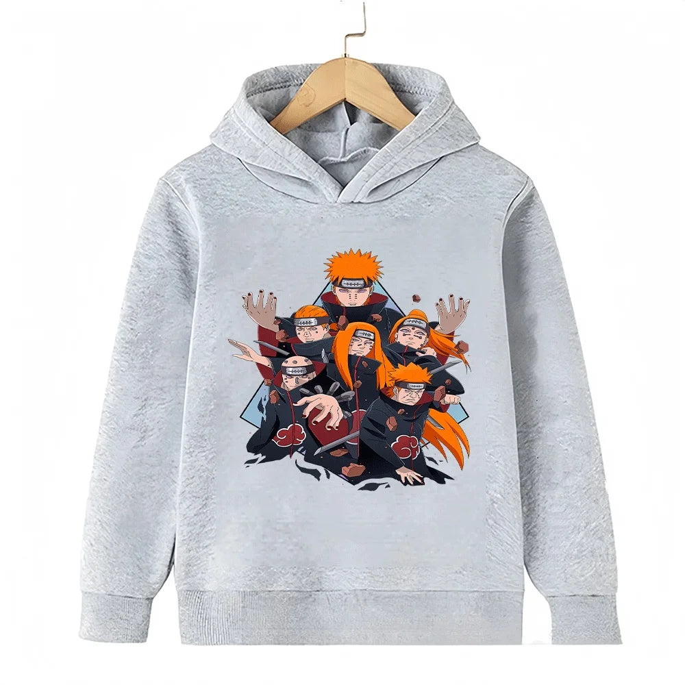 Naruto Pain Akatsuki Kids Hoodie - Six Paths Cosplay