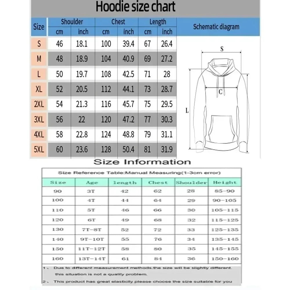 One Piece Roronoa Zoro Hoodie - Hip Hop Trendy Parent-Child