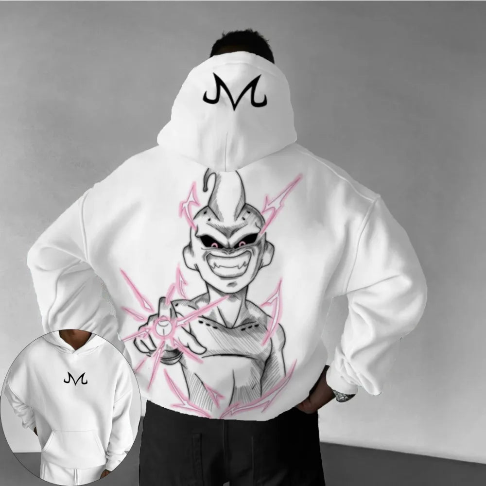 Dragon Ball Majin Buu Hoodie - Parent-Child Long Sleeve