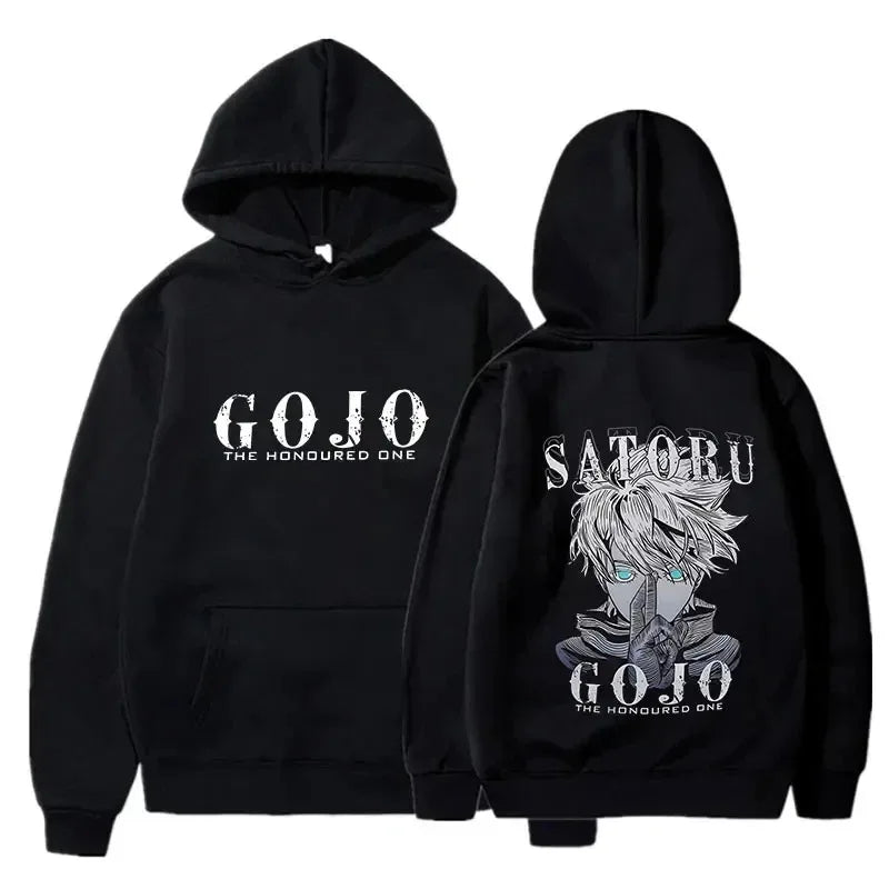 Jujutsu Kaisen Graphics Hoodie - Harajuku Sport Pullover