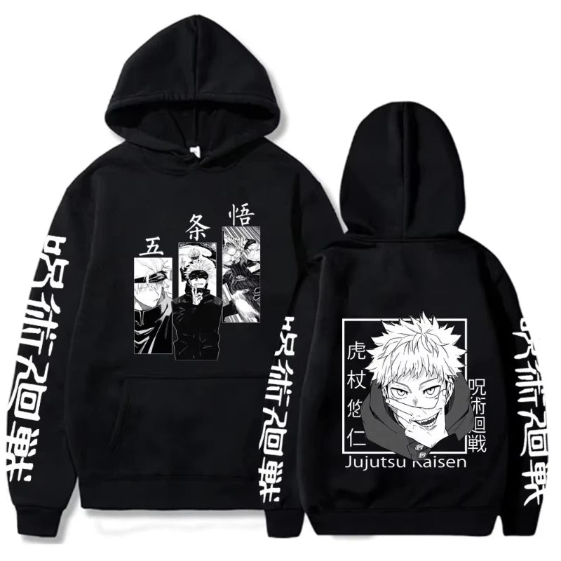 Jujutsu Kaisen Yuji Itadori Hoodie - Harajuku Streetwear