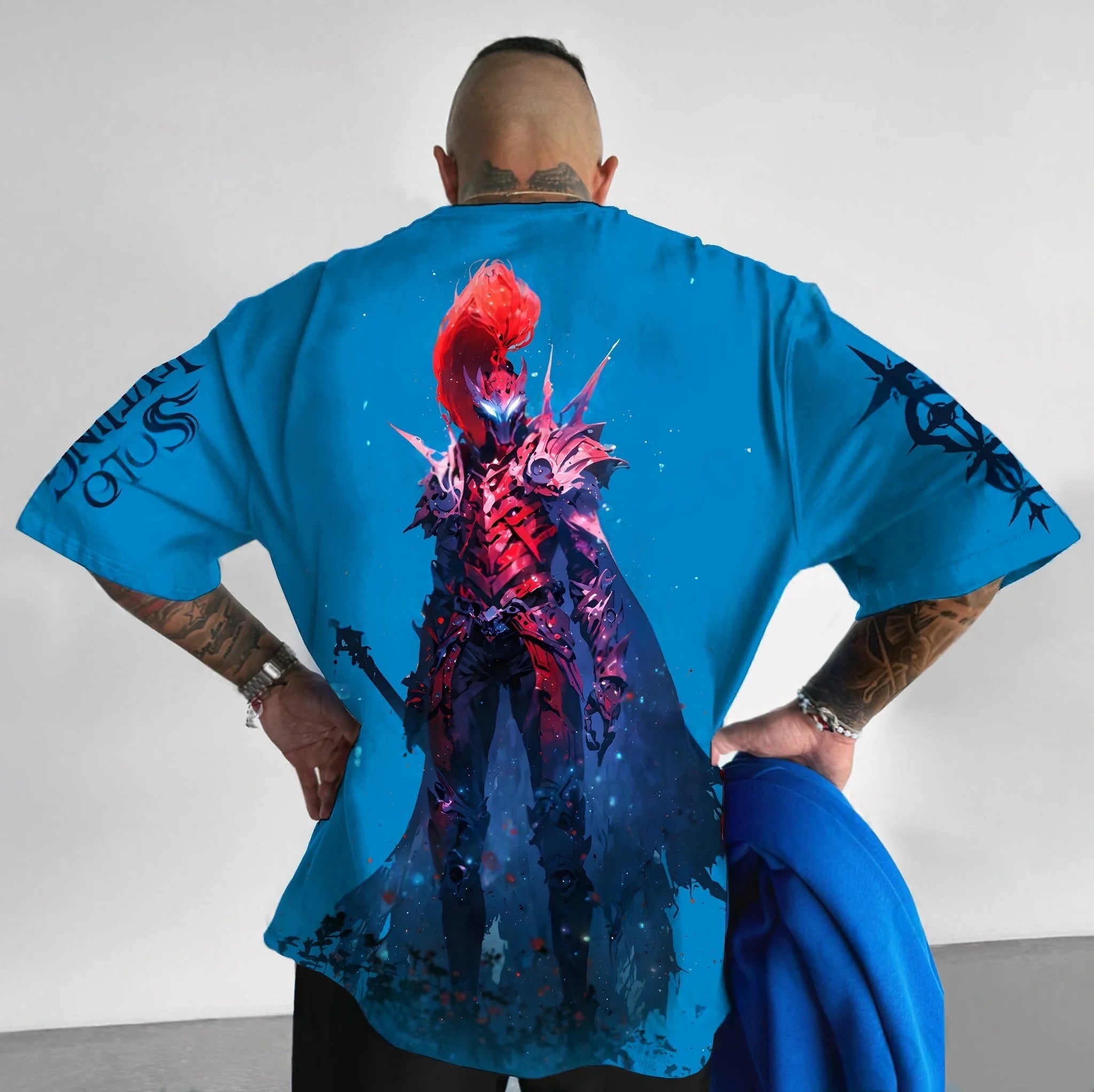Solo Leveling Licensed Anime Tee 2025 - Official Manga Graphic Cotton Shirt, Y2K Loose Fit for Cosplay & Daily Wear