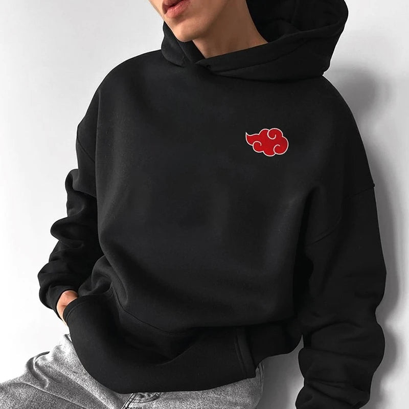 Naruto Sasuke Hoodie - Japanese Anime Fashion Cotton Sweater