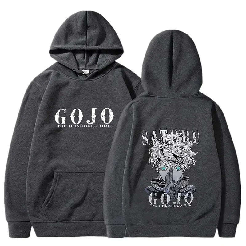 Jujutsu Kaisen Graphics Hoodie - Harajuku Sport Pullover