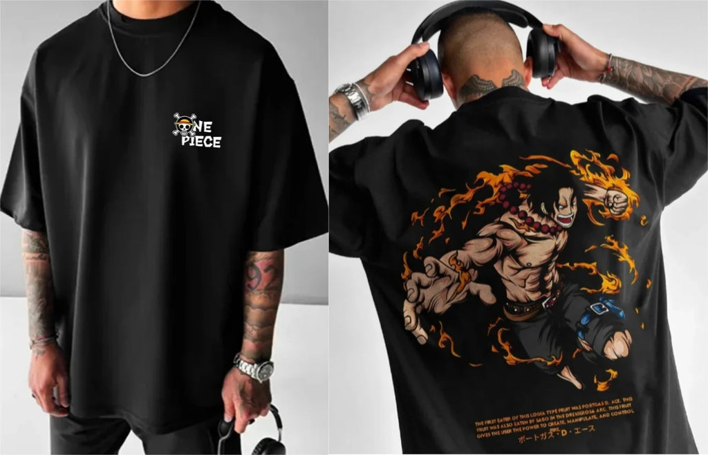 One Piece Classic Comic T-Shirt - Anime Couples Tee