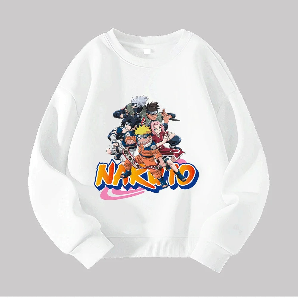 Naruto Team 7 Kids Hoodie - Uzumaki Sasuke Sakura Kakashi