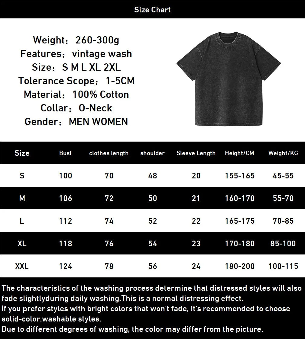 Jujutsu Kaisen Gojo Satoru T-Shirt - Washed Cotton Summer Tee