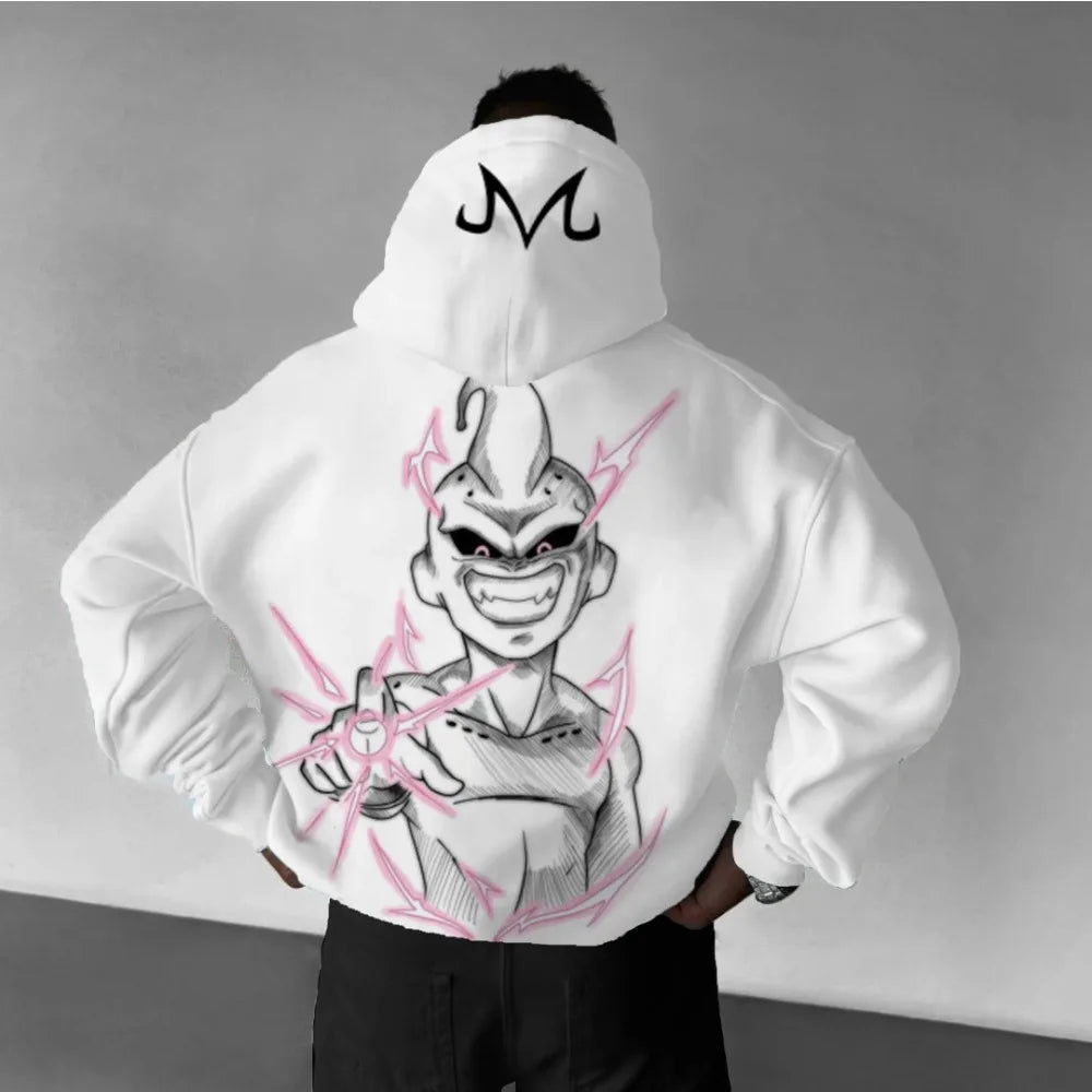 Dragon Ball Majin Buu Hoodie - Parent-Child Long Sleeve