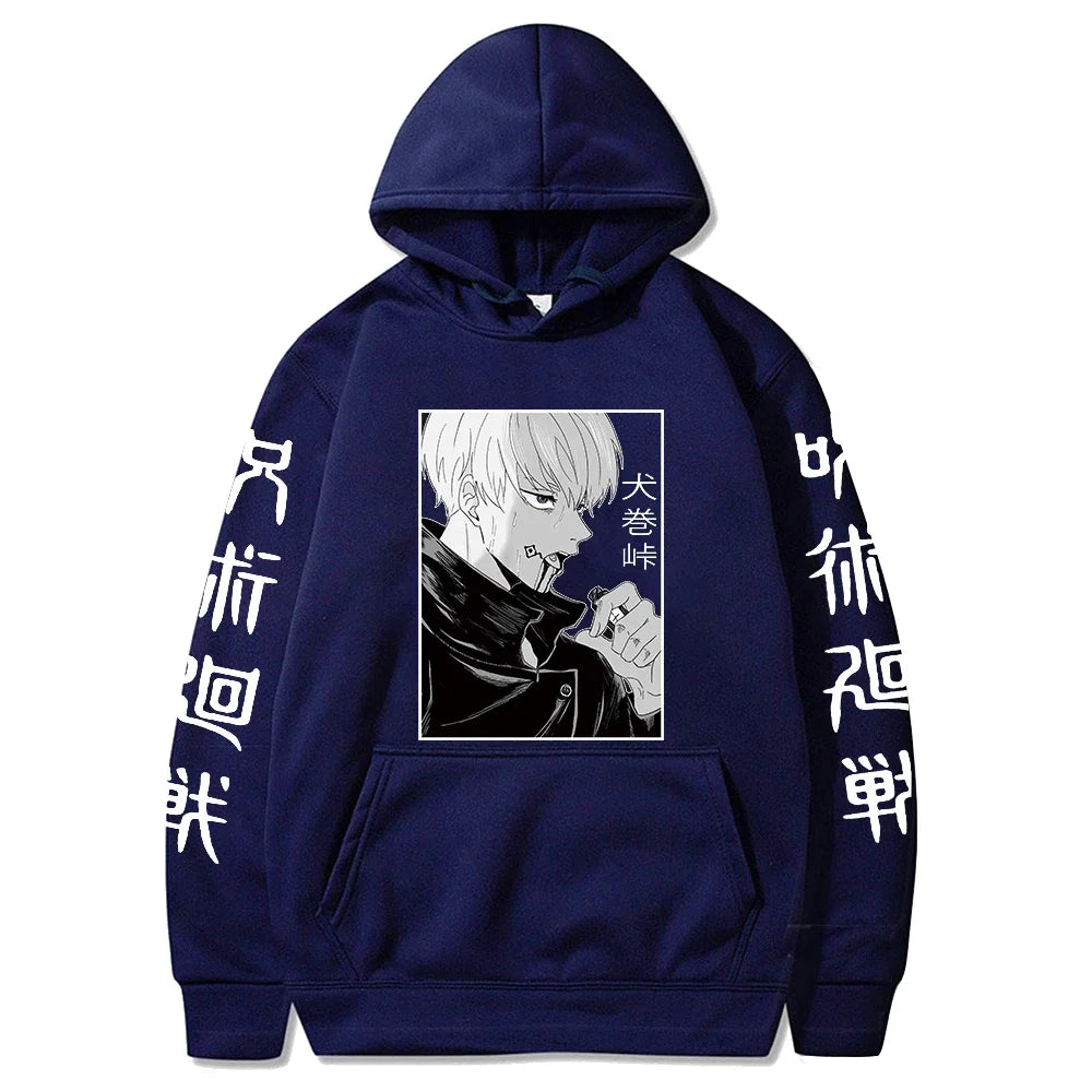 Jujutsu Kaisen Inumaki Toge Hoodie - Manga Fleece Pullover