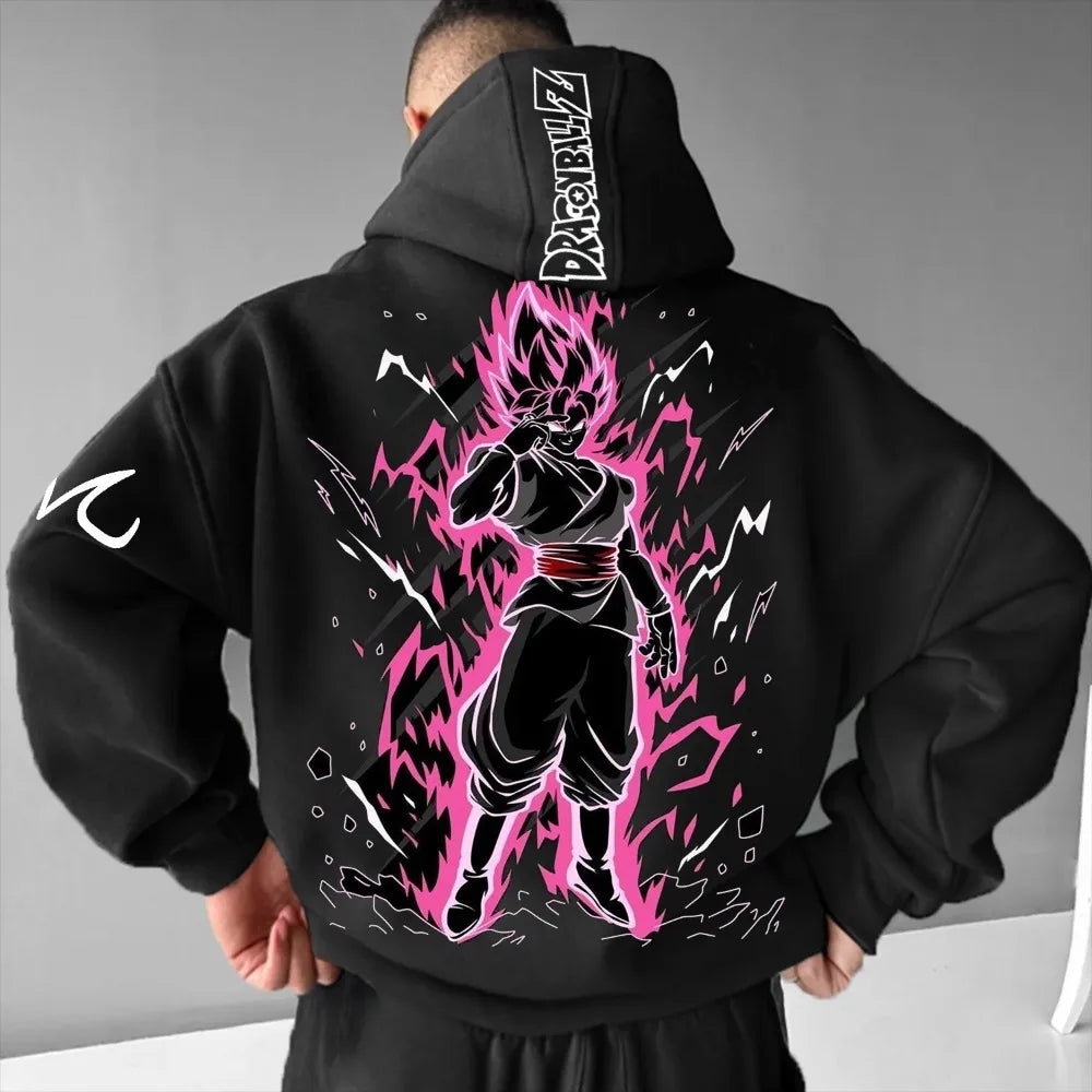 Dragon Ball Goku Black Hoodie - Parent-Child Fashion Wear