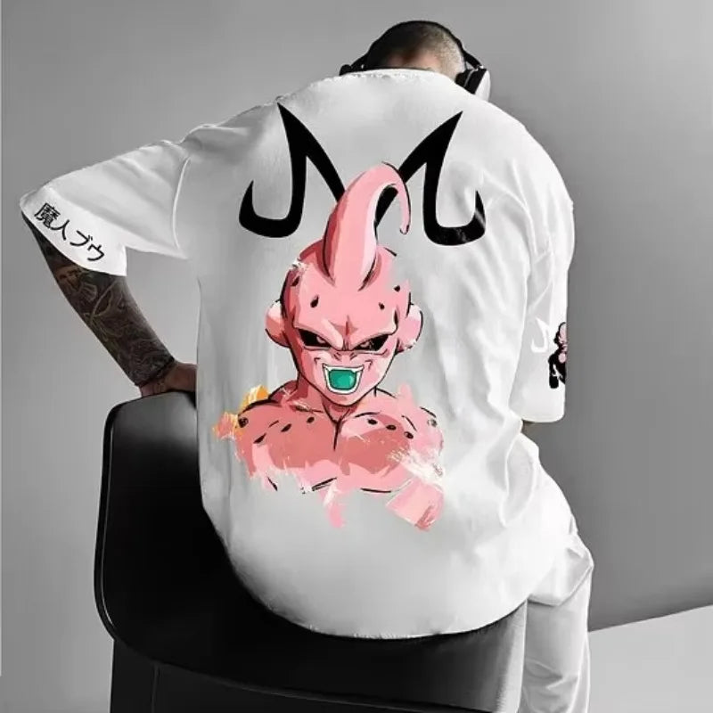 Dragon Ball Majin Buu Hoodie - Harajuku Streetwear